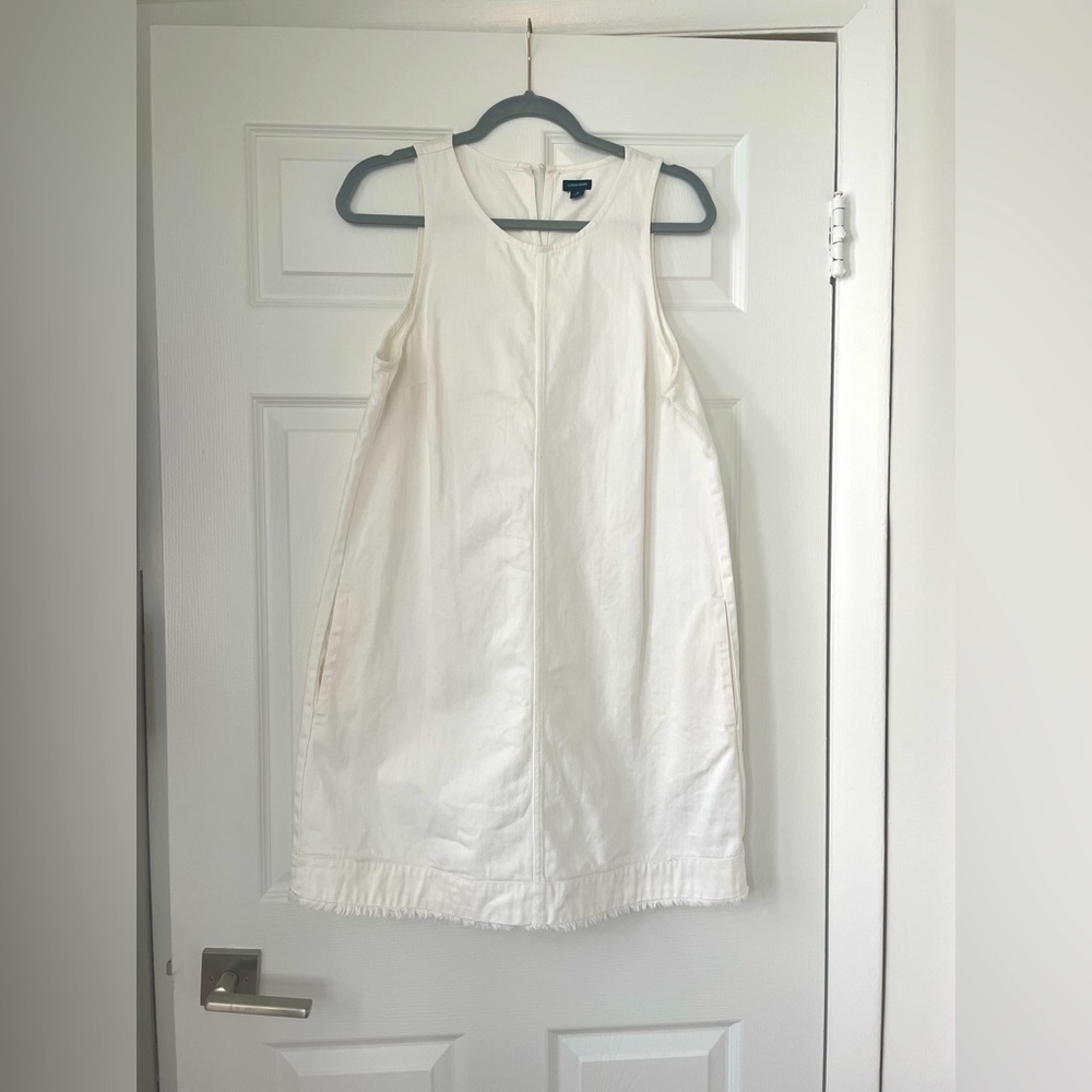 Jcrew White Denim/Jean Dress